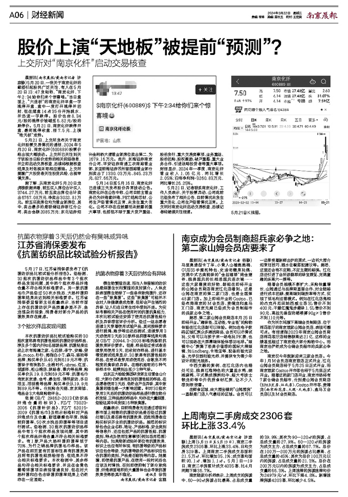 哈森股份午后触及跌停走出“天地板”