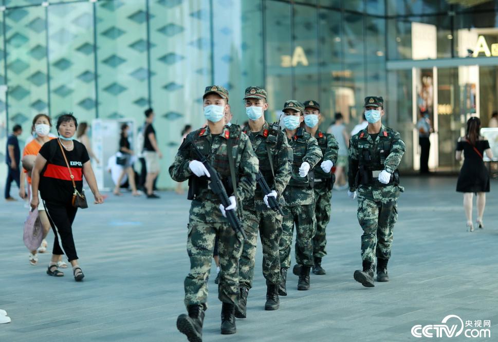 武警官兵元旦坚守岗位 守护节日平安